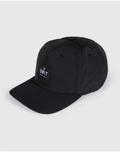 UNIT Mens Headwear - Flat Peak Unstructured Strapback - Level - TheSquarePeg