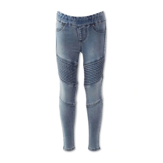 Eve Girl Leni Biker Jean Denim - TheSquarePeg