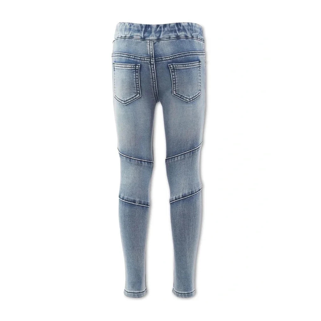 Eve Girl Leni Biker Jean Denim - TheSquarePeg