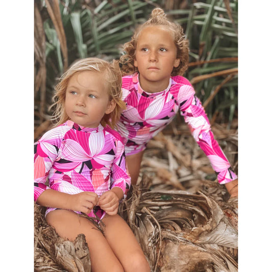 Lotus Pride Reversible One-Piece - Back Zipper Print