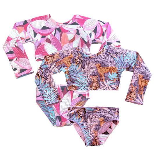 Lotus Pride Reversible Bikini Print