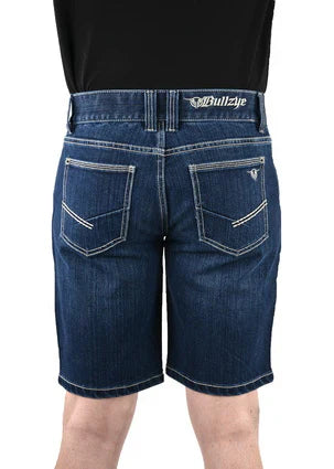 Bullzye Mens Lever Denim Short