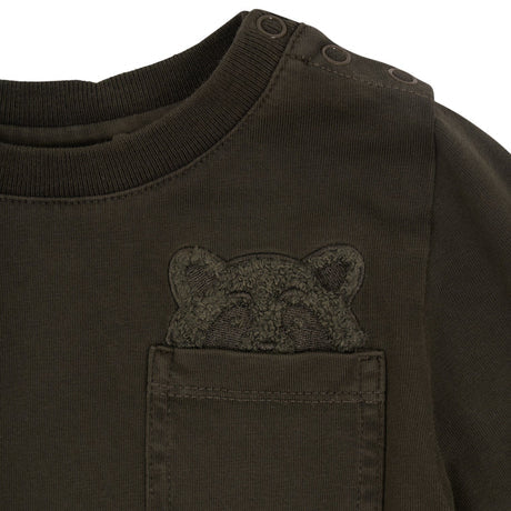 Animal Crackers Raffael LS Tee Khaki Baby - TheSquarePeg