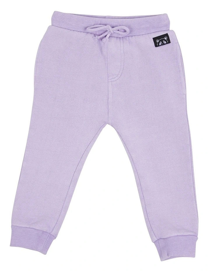 Animal Crackers Raffael Pant Purple Baby - TheSquarePeg