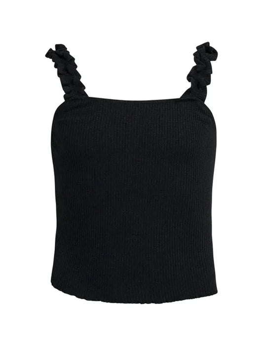 Eve Girl Lola Rib Tank Black