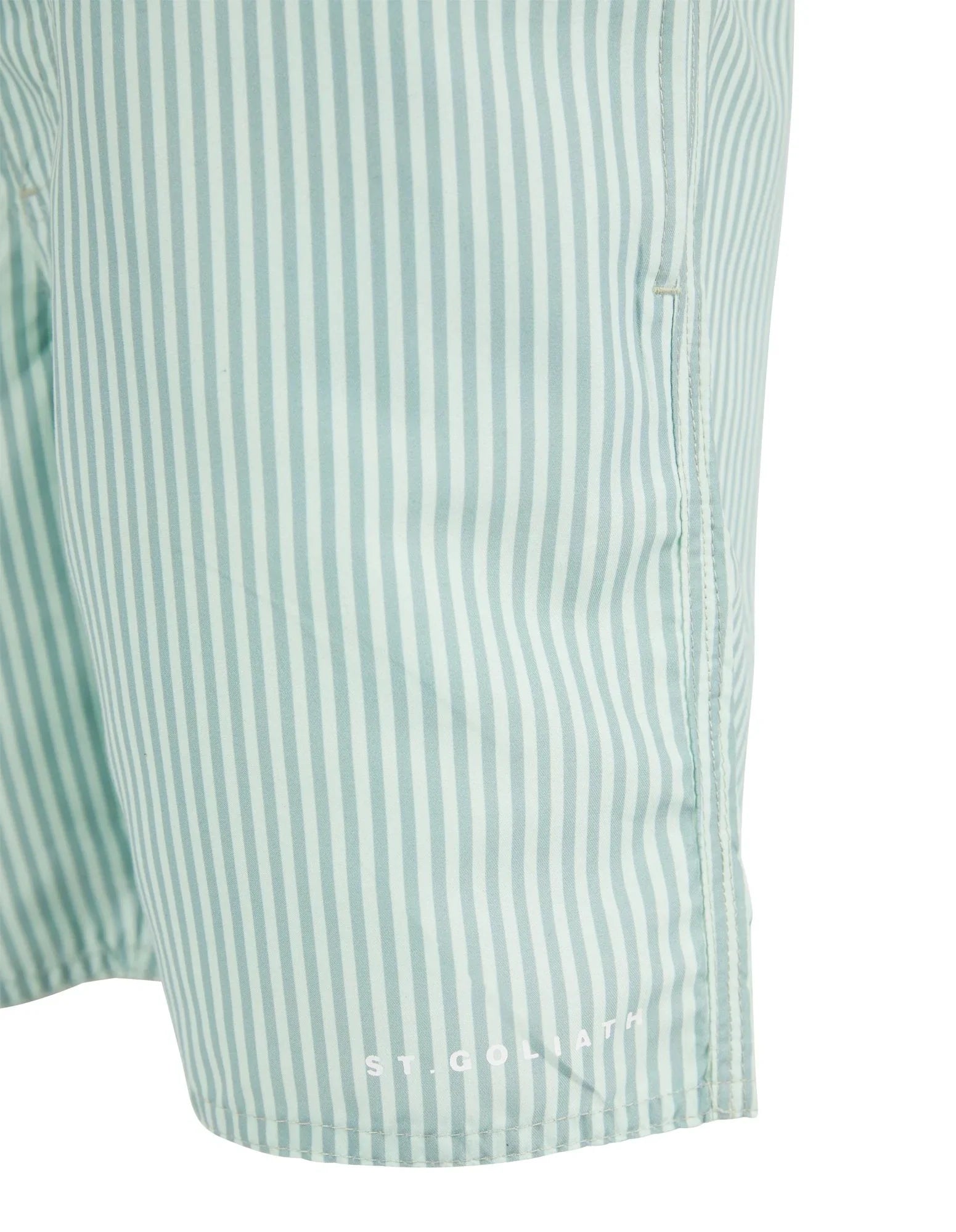 St. Goliath Stripe Illusion Short Mint - TheSquarePeg