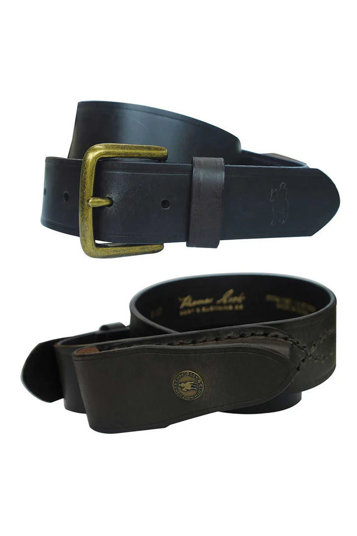 Thomas Cook Knife Belt Chocolate XS