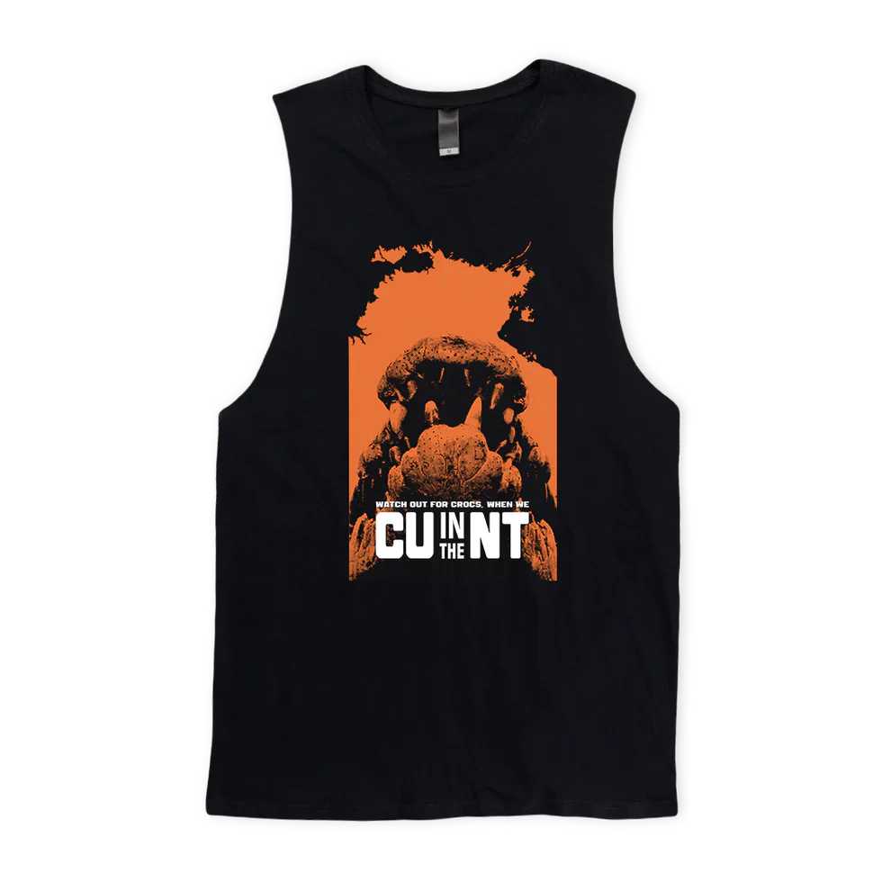 CU in the NT Watch for crocs Muscle shirt - Size M