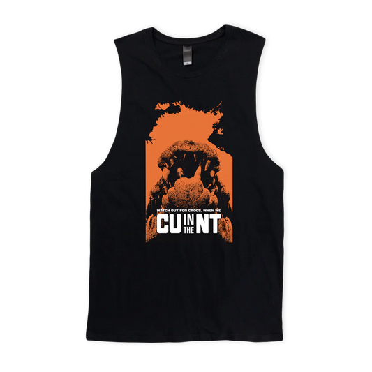 CU in the NT Watch for crocs Muscle shirt - Size M